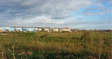 Vue des Molières Nord à Miramas